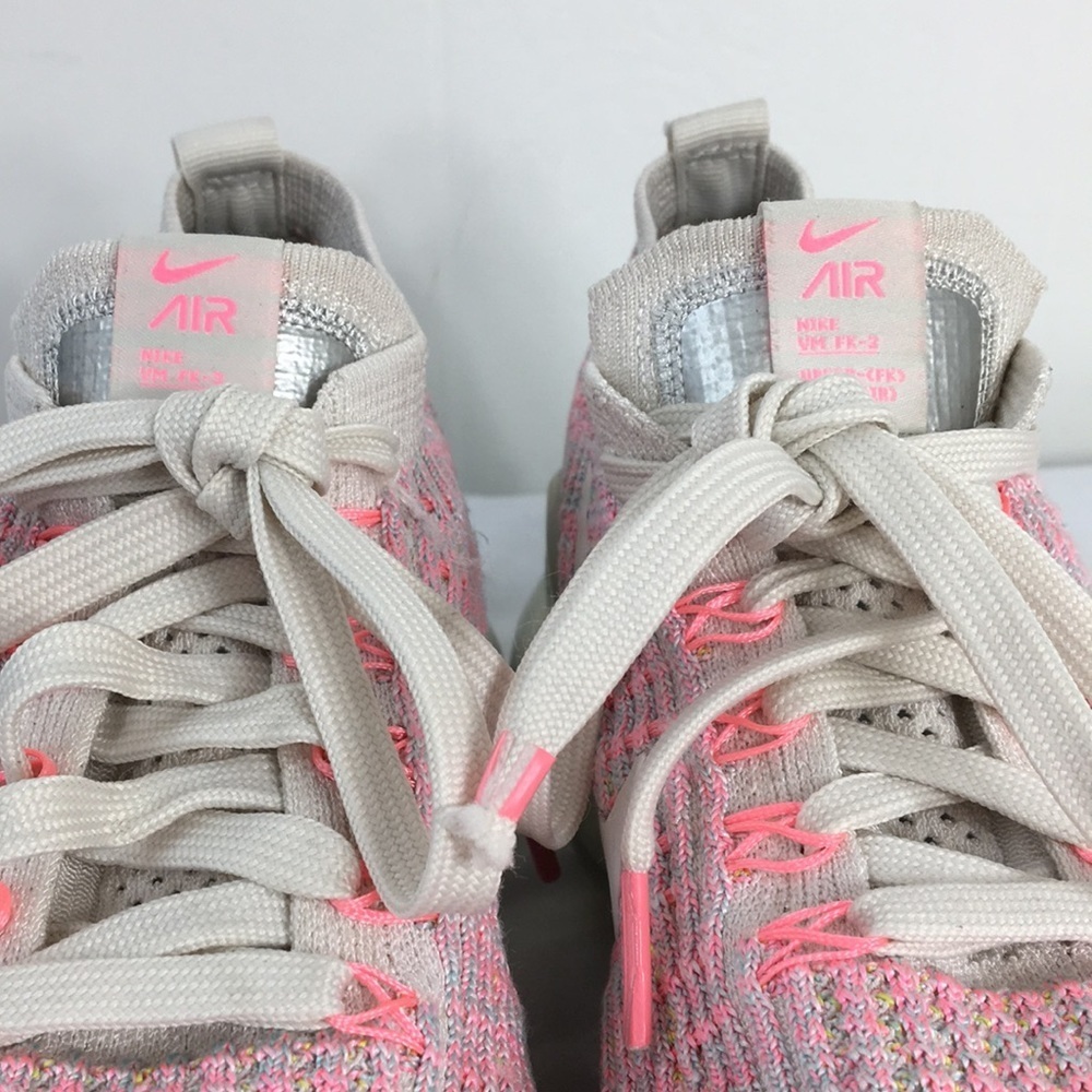 Nike Women's Vapor Max Fly Knit Pastel Pink Running Shoes Size 9 DecentCondition - Picture 3 of 10